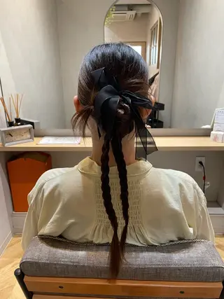ロング newi大分/ ヒメノシオリのヘアスタイル