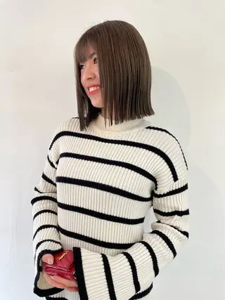 ミディアム カラー sakura🌸 レイヤー/韓国ヘアのヘアスタイル