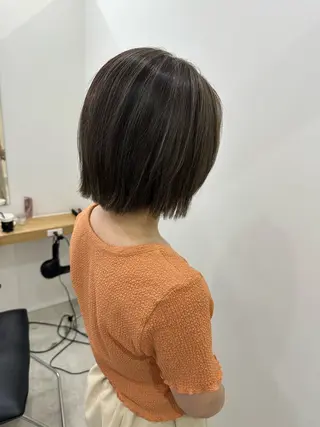 ショート カラー 海外ヘア/ワンカラー 🍒nao.のヘアスタイル