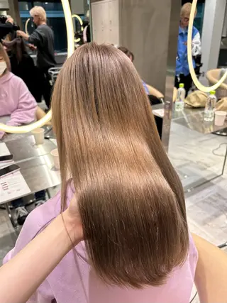 ロング sakura/韓国 ガーリー/ワンホンのヘアスタイル