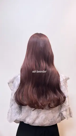 ロング カラー セジールヘアメゾン所属・韓国レイヤー/透明感 カラー🐈曾根高のヘアスタイル