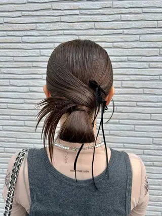 ヘアアレンジ foglia所属・foglia🌼 根本結衣のヘアスタイル