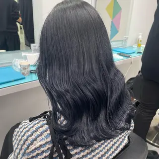 セミロング カラー 💗艶髪透明感カラー 💗DAIKI💗のヘアスタイル