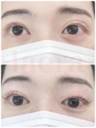 マツエク・マツパ laera 佐藤のヘアスタイル