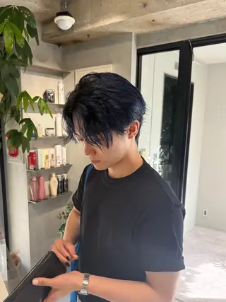 カラー パーマ メンズ FILMS表参道所属・✨️表参道美容師✨️ たまけんのヘアスタイル