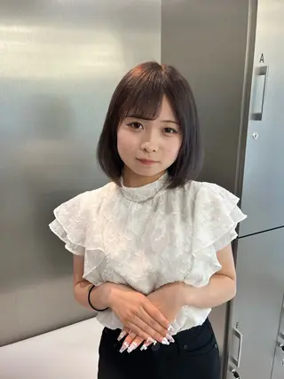 ショート カラー ブリーチ矯正/ ブリーチ特化mikaのヘアスタイル