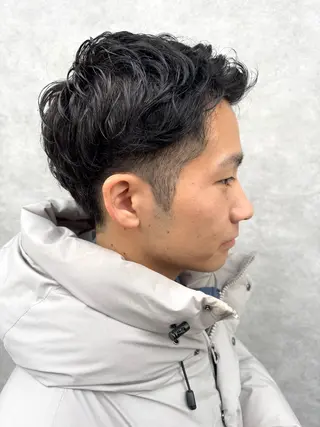 メンズ 米元 春奈のヘアスタイル