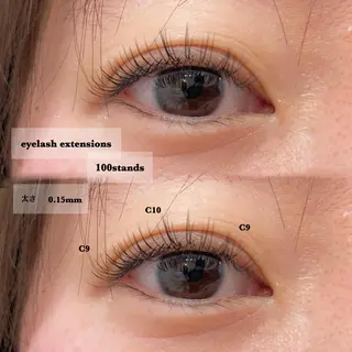 マツエク・マツパ mil❤︎ Kahoのマツエク・マツパデザイン