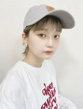 ショート カラー 🦋透明感カラー🦋 なつやのヘアスタイル