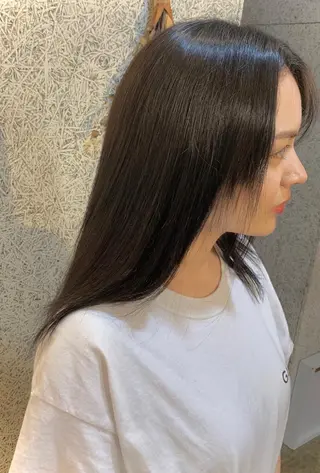 セミロング カラー MIRUCO by KURAKU所属・⭐️ハイトーンカラー ⭐️メンズパーマ達成のヘアスタイル