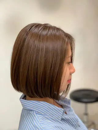 ショート カラー 平本 雄馬のヘアスタイル