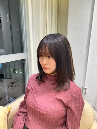 ミディアム ボブ/ショート/山見 陽のヘアスタイル