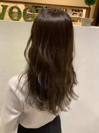 ロング カラー 🌿ストレート🌿 髪質改善☘️シュウヤのヘアスタイル