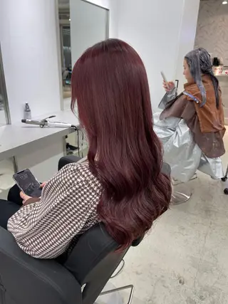 ロング カラー himeka🪽 アレンジ/ブリーチのヘアスタイル