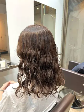 パーマ 【arc】 佐藤未希穂/レイヤーのヘアスタイル
