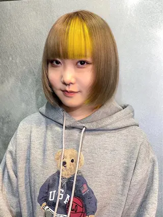 ショート カラー Happiness 大和西大寺店所属・rin /color Naraのヘアスタイル