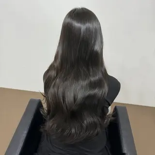 ロング カラー ✨津田佐功/兵庫三宮 /カラー/縮毛矯正✨のヘアスタイル