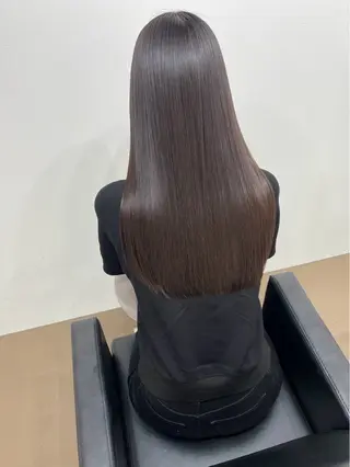 ロング ✨津田佐功/兵庫三宮 /カラー/縮毛矯正✨のヘアスタイル