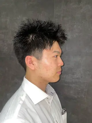 ショート メンズ saga kokiのヘアスタイル