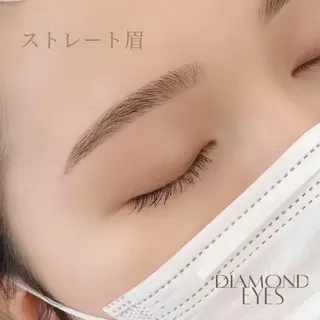 アイブロウ ダイヤモンドアイズ ⭐︎EBIEのマツエク・マツパデザイン