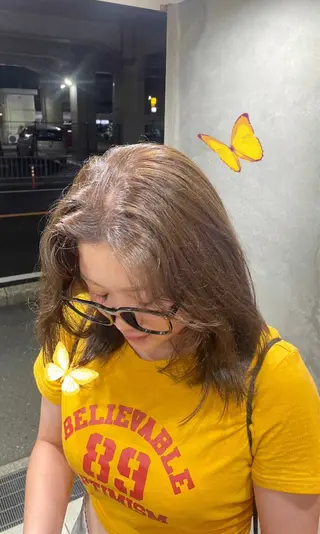 カラー まつい いぶきのヘアスタイル