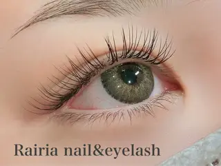 マツエク・マツパ Rairia nail&eyelash所属・Rairia CHIKAのマツエク・マツパデザイン