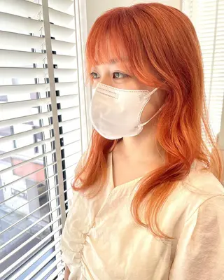 ミディアム カラー パーマ ヘアアレンジ メンズ キッズ ネイル マツエク・マツパ 🫧垢抜けヘア🫧 SHIORIのヘアスタイル