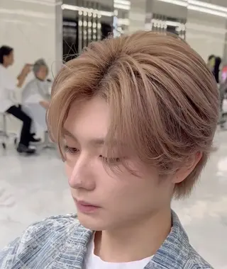 ミディアム カラー メンズ MEN'S HAIR SENSE BLUE 渋谷宇田川交番前店所属・🔥メンズ特化🔥 牧野圭吾のヘアスタイル