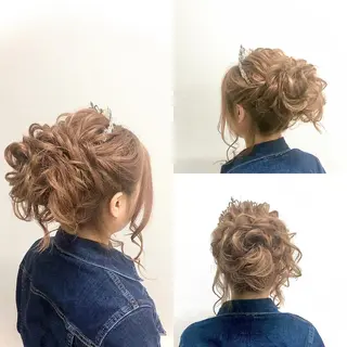 ロング カラー パーマ ヘアアレンジ メンズ キッズ ネイル マツエク・マツパ ✨最強美容師✨ 💙にっしー西村💙のヘアスタイル