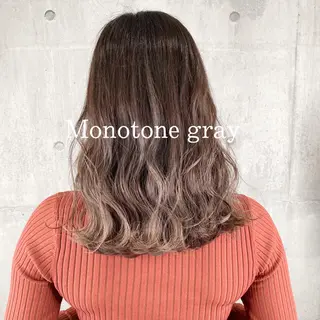 ミディアム カラー supbytomee所属・カラー特化型サロン #SUP.のヘアスタイル