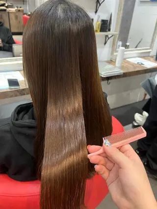 セミロング 駅チカ【ali'i】 アリイ花崎友美☘のヘアスタイル