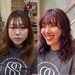 ミディアム カラー 似合わせカラー✨ レミのヘアスタイル
