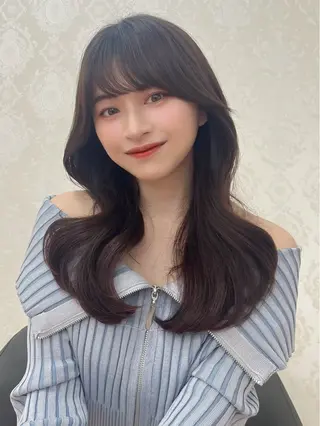 ロング 🩶透明感カラー/ うる艶/nanakoのヘアスタイル