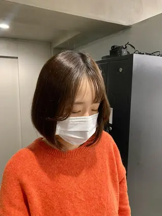 ショート カラー 田代 佳穂のヘアスタイル