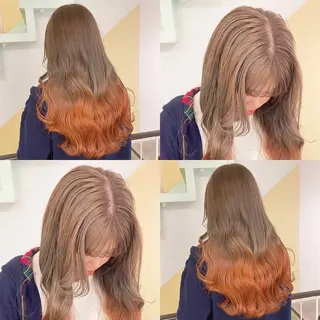 カラー 渋谷:インナーカラー ／🍒エリカ🍒のヘアスタイル