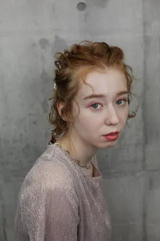 ヘアアレンジ SOY-KUFU高田馬場所属・似合わせ💓艶髪💓 暖色💗加藤あゆみのヘアスタイル