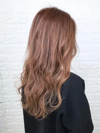 ロング カラー エイジングケア特化 美容師✂️山崎竜二のヘアスタイル