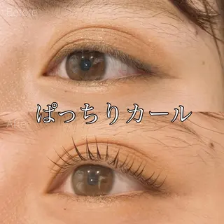 マツエク・マツパ 超透明感カラー🦋韓 国羽エクステ🪽🫧のヘアスタイル