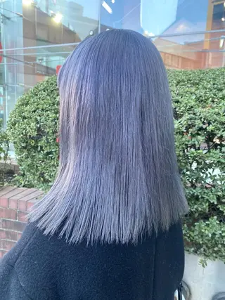 ミディアム カラー 遠藤沙也加 /レイヤーカットのヘアスタイル