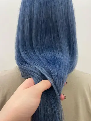 ロング カラー kumon ayu ブリーチ/ハイトーンのヘアスタイル