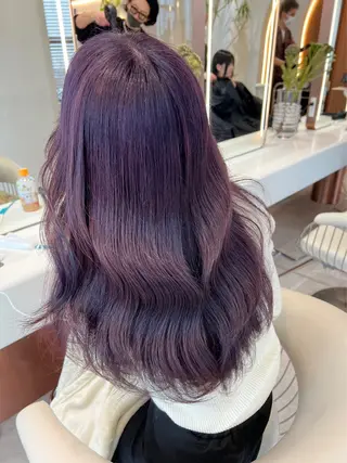 ロング カラー 辻 怜奈のヘアスタイル