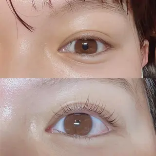 マツエク・マツパ 髪質改善／透明感 NAKAIEのヘアスタイル