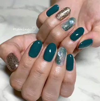 ネイル 40代からの爪を守る ×ケア重視サロン♡のネイルデザイン