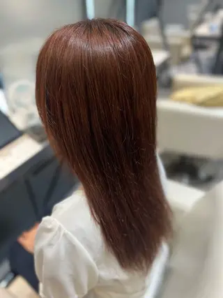 ロング カラー 巻ける美髪矯正/ 韓国ヘア/yutaのヘアスタイル