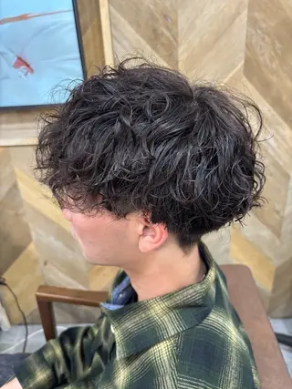 パーマ メンズ ❄️中野侑香❄️ ハイライト/ブリーチのヘアスタイル