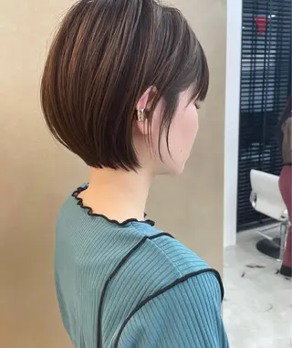 ショート 伊藤 優里のヘアスタイル