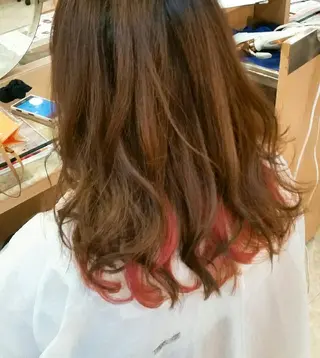カラー EMANON名古屋所属・美谷添（ミヤゾエ） まどか大人ヘアサロンのヘアスタイル