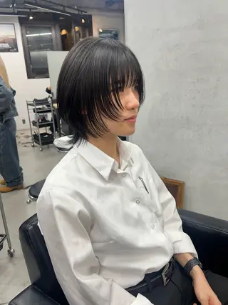 ミディアム 暖色カラー/レイヤー カット☁️MEI☁️のヘアスタイル