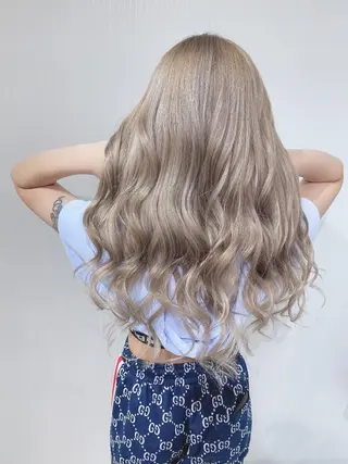 ロング カラー 【Diar】オーナー アキヨシケンタのヘアスタイル