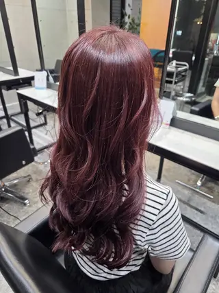 カラー ロング 小野寺 大輝のヘアスタイル